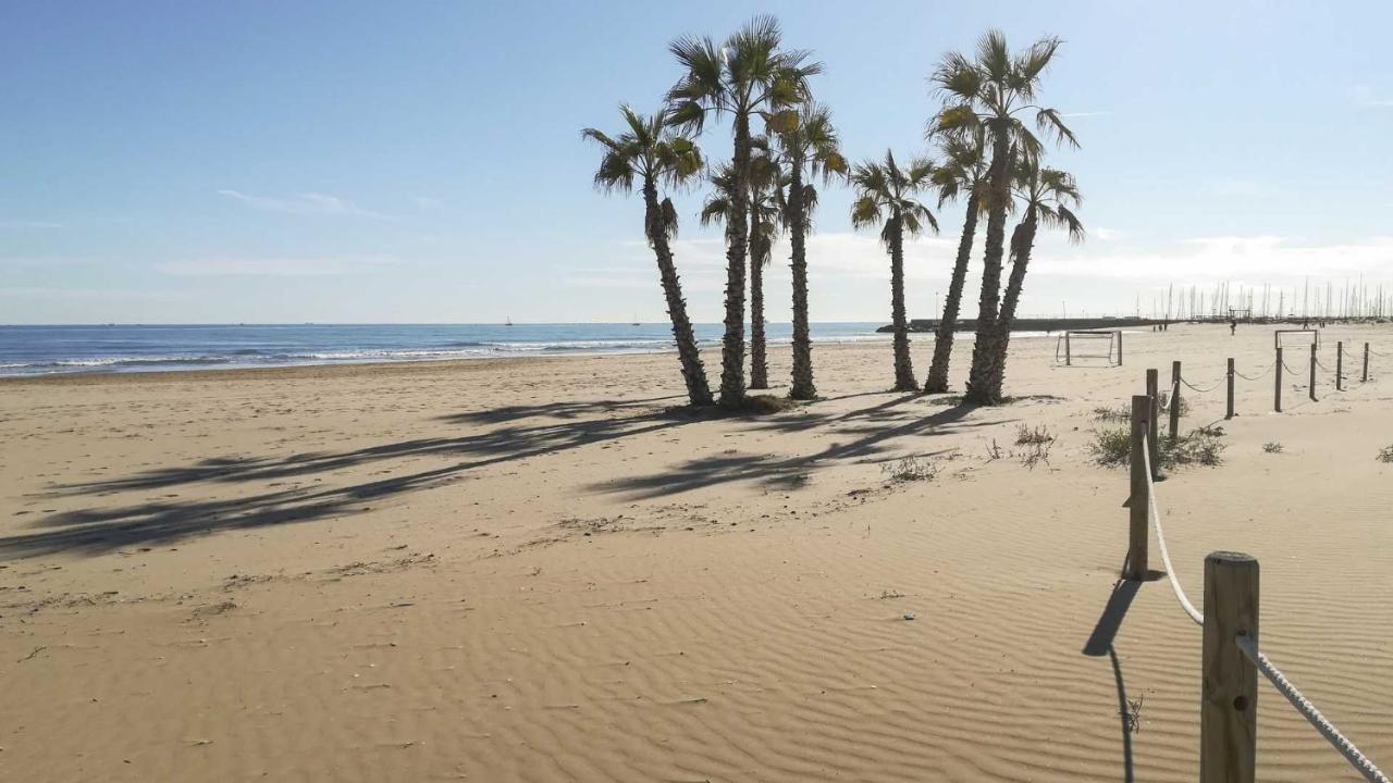 Playa De Canet, Gran Terraza Valencia Exterior foto